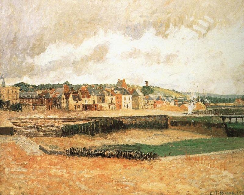 Camille Pissarro Fishing port